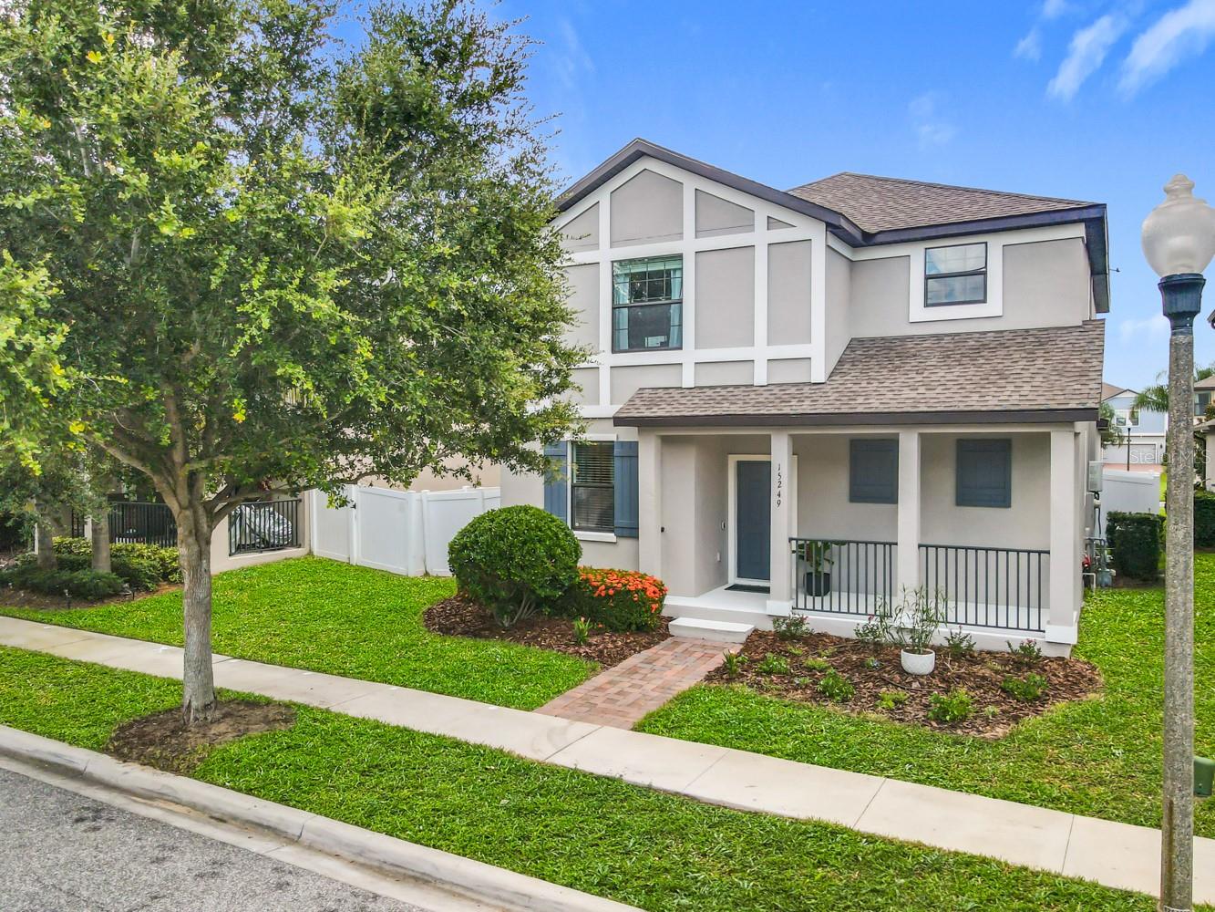 STUNNING HOME WITH DESIGNER FINISHES | GAS RANGE | FULLY FENCED YARD | BUILT IN 2017
Welcome home to your beautifully upgraded, move-in ready residence located in the highly sought-after Summerlake community in Winter Garden. Built in 2017, this thoughtfully designed 3-bedroom, 2.5-bath home offers the perfect balance of comfort and sophistication.
Step inside to an open-concept layout with tons of natural light, elegant tile flooring throughout the main floor, soft carpet in the loft and bedrooms, and stylish upgraded finishes that elevate every space. Fresh interior and exterior paint within the past two years adds to the home's pristine, move-in ready feel. The heart of the home is the spacious kitchen, boasting a natural gas range, upgraded cabinetry, ample counter space, and seamless flow to the dining and living areas, ideal for entertaining. Inside your oversized laundry room, you'll find an additional large closet tucked under the stairs for even more organization.
Walk up the stairs into your versatile loft, perfect for a home office, playroom, or second living space, along with three generously sized bedrooms. The oversized primary suite features a spacious layout, large en suite bath, and dual walk-in closets designed for luxury and function.
Step outside to your private, fully fenced backyard, perfect for pets, play, or relaxing evenings outdoors. Enjoy a low-maintenance lifestyle with lawn care included in the HOA, along with access to resort-style amenities: sparkling pool, fitness center, zipline, tennis and basketball courts, playgrounds, walking trails, and tranquil lakes with breathtaking sunsets. Watch Disney's Magic Kingdom fireworks nightly from your own neighborhood!
Conveniently located near top-rated schools with Summerlake Elementary inside the community, Hamlin Town Center, Pop Stroke, restaurants, and so much more. Easy access to State Road 429 and all that Winter Garden has to offer.
Welcome home!