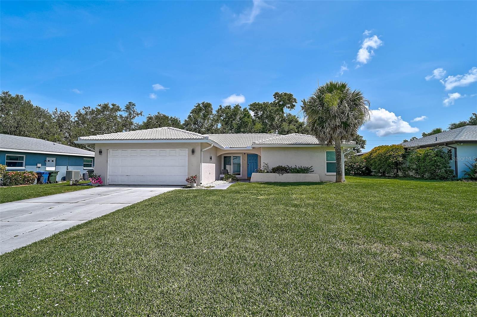 Welcome to Jacaranda West! This updated 3-bedroom, 2-bath pool home offers an exceptional opportunity to own in one of Venice’s most desirable communities—now available for under $422,000! Located on a quiet cul-de-sac, this residence features a spacious split floor plan, abundant natural light, and three sets of sliding doors leading to a screened lanai and sparkling saltwater pool with bubblers and a built-in table—perfect for relaxing or entertaining.
The open-concept kitchen boasts granite countertops, soft-close cabinetry, and stainless steel appliances. Recent upgrades include hurricane impact-rated windows and sliders, updated plumbing, an upgraded electrical panel, redone HVAC ductwork, pool pump replaced in 2023, and insulated garage door.
Enjoy peace of mind with low HOA fees, no CDDs, and optional membership at Jacaranda West Country Club. This home is ideally located near Venice’s top amenities: beautiful beaches, golf courses, downtown shopping and dining, Wellen Park, the Braves Spring Training stadium, and the new Sarasota Memorial Hospital.
Don't miss your chance to enjoy the Florida lifestyle in this move-in-ready home with character, charm, and modern convenience. Schedule your private showing today!