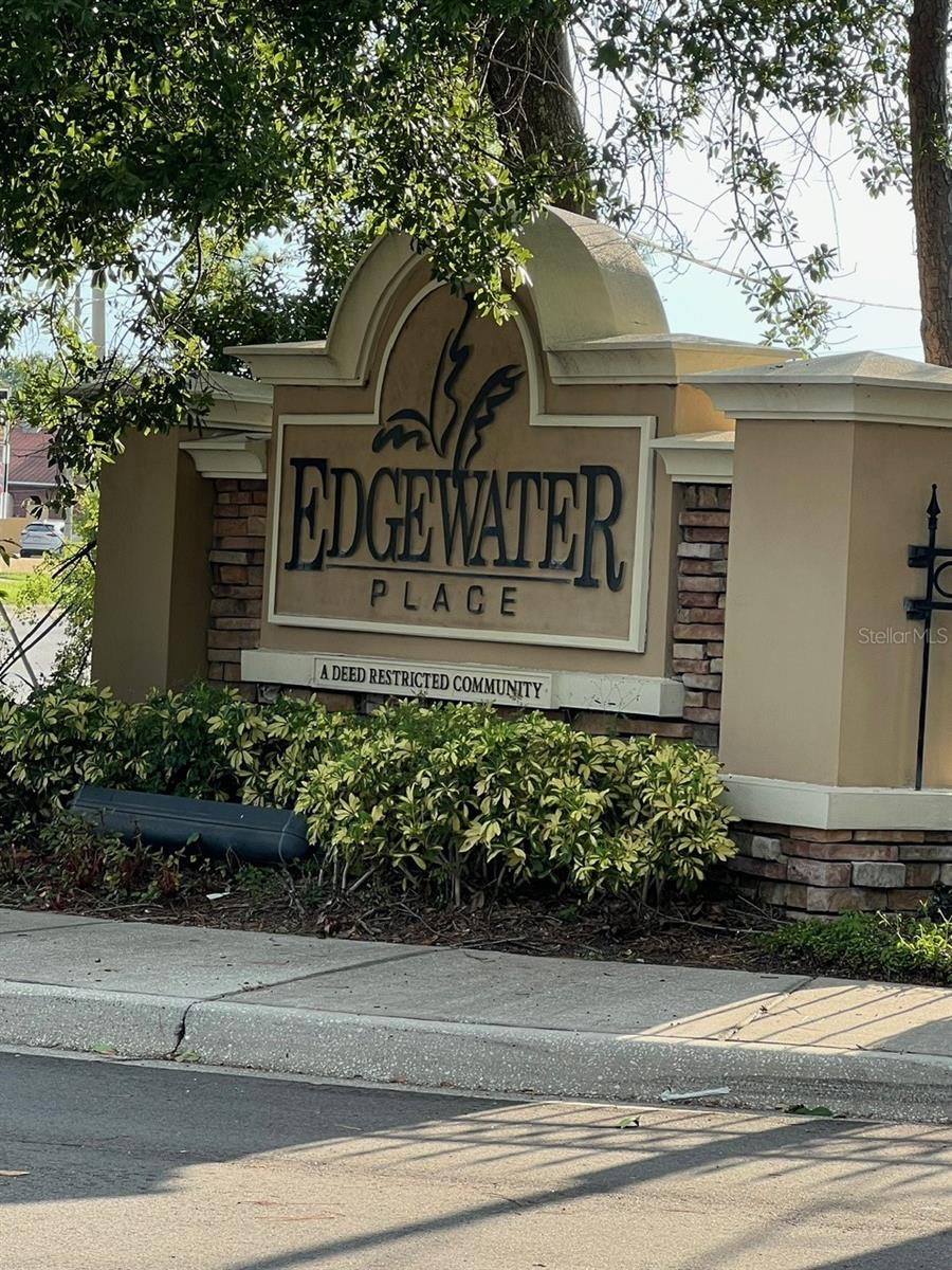 Welcome to this charming townhome located in Edgewater Place Community in the heart of Tampa. It offers a community swimming pool and a maintenance-free secure lifestyle with a low HOA fee, and NO FLOOD INSURANCE is required. This lovely home features ceramic tile and laminate flooring. Updated kitchen with stainless-steel appliances. The roof is 3 years old. The living room has plenty of space for relaxation and entertaining. Upstairs, you'll find the washer/dryer closet, the master with a spacious walk-in closet, and 2 more bedrooms. One-car garage. Conveniently located near shopping, dining, the airport, and Veterans Expressway.