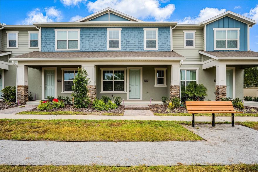 Watch the DISNEY FIREWORKS from the comfort of your home. Sit on the bench in front of your house and ENJOY the MAGIC! Welcome to this stunning 3-bedroom, 2.5-bathroom townhome located in the beautiful community of Hamlin Ridge in Winter Garden. Open floor plan perfect for entertaining and family living. The property features quartz countertops, stainless steel appliances, and soft-close cabinets. It also has a private courtyard and patio ideal for relaxing or entertaining. Minutes from shopping, dining, and major attractions like Disney World. Playground, sidewalks, and a serene neighborhood vibe, with easy access to Avalon Road and major highways, this property is perfect for anyone seeking convenience and luxury. Please be aware that pest control ($25) is not included in the rental price. Schedule your showing today and make this exceptional property your new home!