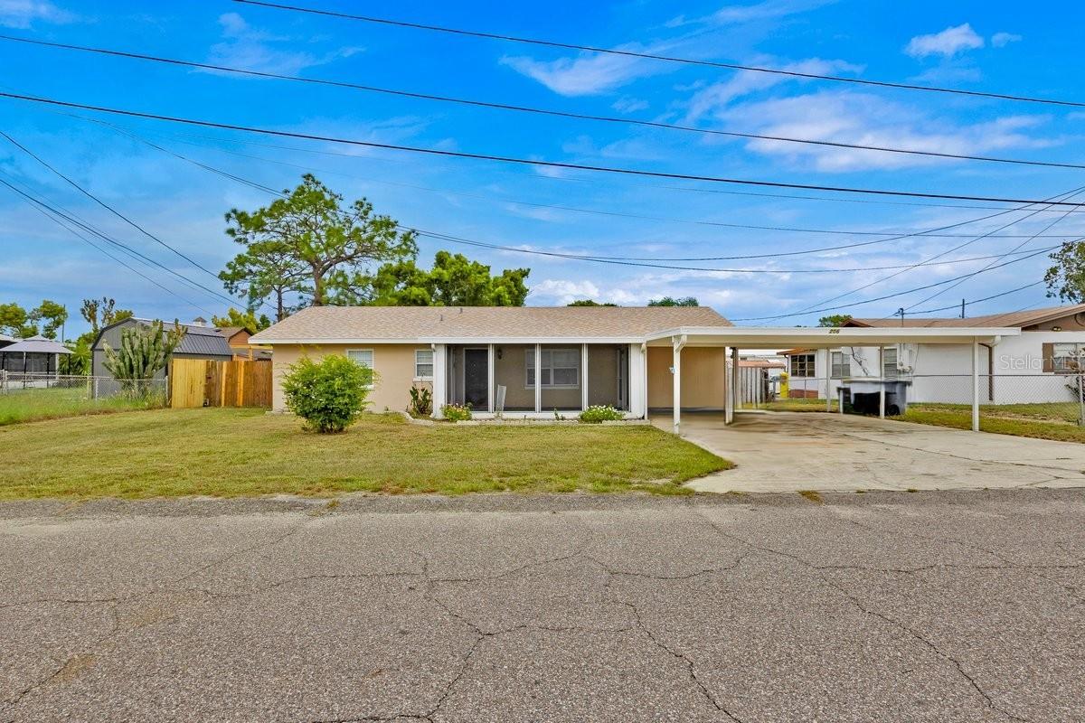 This inviting 3 bedroom, 1.5 bath home offers just over 1,200 sq. ft. of living space and a layout designed for comfort and convenience. The spacious, open-concept floor plan features an inside laundry room and generously sized bedrooms. For peace of mind, you can rest easy knowing the roof was replaced in 2022 and the HVAC replaced in 2023!
Enjoy outdoor living year-round with both a large screened front porch and a large screened back porch—perfect for relaxing or entertaining. The fenced backyard provides plenty of room for pets, play, or gardening.
Conveniently located near Webber International University and award-winning Babson Park Elementary School, this property offers an excellent opportunity for first-time buyers, families, or investors.
Don’t miss your chance to own this charming home at a great price—$225,500
