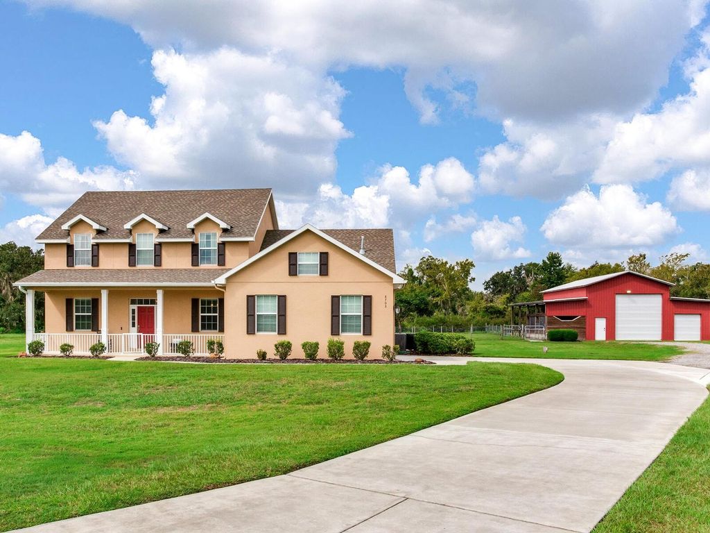 Photo of 8703 Alafia Hills Drive, Plant City, FL 33567 (MLS # TB8427669)