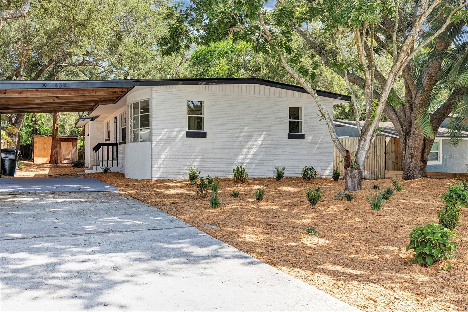 Step into this beautifully renovated 3-bedroom, 2-bath home that perfectly blends style and functionality. The fully updated kitchen boasts custom cabinets, sleek quartz countertops, and stainless steel appliances—ideal for both everyday living and entertaining. New flooring flows seamlessly throughout the home, complementing the fresh, modern finishes in every room. Both bathrooms have been tastefully remodeled with contemporary touches, offering comfort and elegance. The open layout invites natural light and creates a warm, welcoming atmosphere. Outside, enjoy a spacious backyard that provides the perfect setting for outdoor gatherings, gardening, or simply unwinding in your private retreat. This move-in-ready home offers thoughtful upgrades and timeless design, making it a standout choice for those seeking quality and convenience. With everything done for you, all that's left is to move in and make it your own. Schedule your private showing today and don’t miss the opportunity to call this beautifully updated property home.