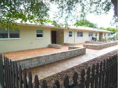 Available for immediate Annual Lease. Come see this Villa-style apartment on a quiet Cul de sac by the popular Pinellas Trail. The condo has been updated with Stainless Steel appliances (Dishwasher, microwave, glass top range, refrigerator, and Washer/Dryer.) The Kitchen features beautiful granite countertops and wood cabinetry with plenty of storage. There are tile floors throughout the home, new doors, moldings, new interior paint, ceiling fans and new double pane windows!! So much has been updated on this home! Bathroom updated with new vanity. Home has also been updated with new electric panel, HVAC system and water heater! The property is located just a short bike ride to the beach and offers tenants their own private brick patio with views of the Pinellas Trail! NO PETS PLEASE The Utilities are separately metered. 12 month minimum lease, $65 Credit/background check required. Tenant processing fee $100. One month Security Deposit.