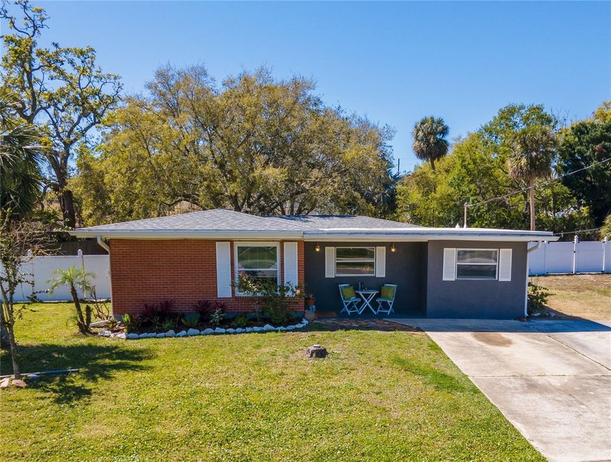Welcome to Your Dream Property in Tarpon Springs! Located near Whitcomb Bayou, this beautifully remodeled 4-bedroom, 2-bathroom home sits on a MASSIVE double lot of 0.45 acres, offering space, comfort, and endless possibilities! Whether you’re looking to expand, entertain, or simply enjoy your private oasis, this property delivers. Plenty of space on this double lot to add a detached garage or even an ADU. Step inside and experience the 2025 remodel, where no detail has been overlooked. A fully remodeled kitchen with all-new appliances is the perfect place to create culinary masterpieces, while the open and airy layout invites you to relax and unwind. Beautiful terrazzo floors cover the majority of the property, while tile flooring is featured in the bathrooms, dining room, den, and front bedroom. The upgrades don’t stop there! With a roof replaced in 2017, HVAC from 2015, this home is not just beautiful, it’s built to last. Plus, with the huge 10x15 shed in the rear, you'll have plenty of space for storage, a workshop, or even a hobby room. When you’re ready to explore, you’ll be near amazing restaurants, shopping, the famous Sponge Docks, and much more that Tarpon Springs has to offer! Don’t miss out on this incredible opportunity to own a property with endless potential in one of the most desirable areas around. Call Jonathan today to schedule your private showing!