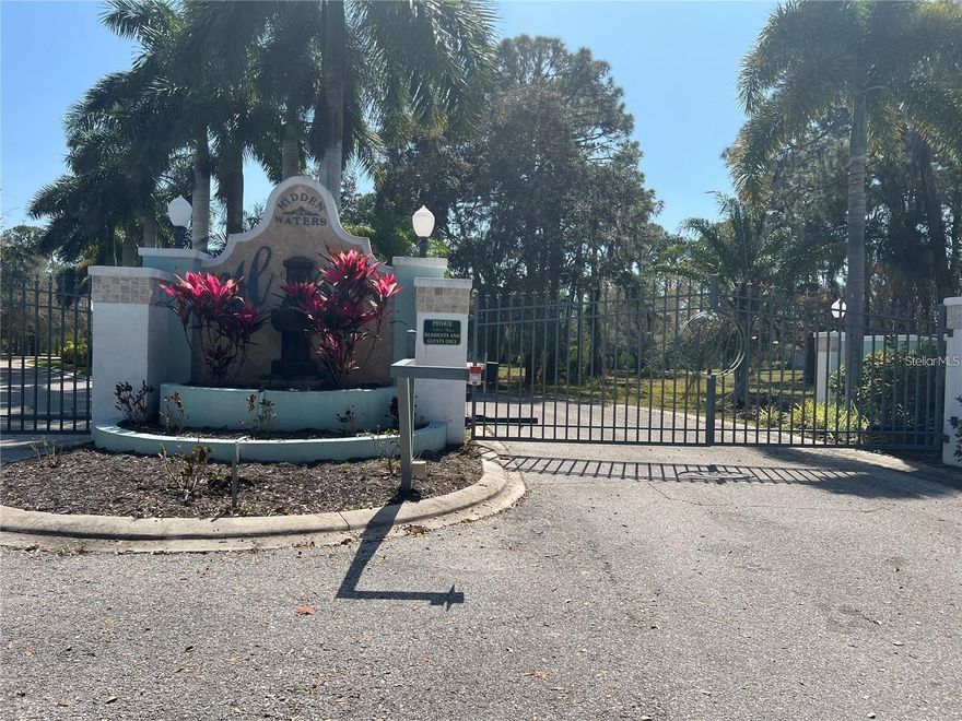 One-of-a-kind location! Large corner lot in the sought-after Hidden Waters gated community with access to Oyster Creek! This is your chance to live in the city, but feel like you're surrounded by nature. It's less than a mile off of Englewood's main road (776), but still quiet with mature
trees, tropical birds, and nature all around. This beautiful gated community is in the heart of Englewood close to the beaches, shopping, and
restaurants. The community features a boat dock and walkable access with a private entrance to a 300+ acre County Park with miles of walking and running trails. You can kayak, canoe, or take a small boat out to Oyster Creek then to the Intracoastal. Only 4 miles from beautiful Englewood Beach where you can dip your toes in the sand, feel the Gulf breeze coming off the gorgeous turquoise waters, and hunt for exotic seashells and fossil shark's teeth! There are also plenty of restaurants in the area, along with fishing charters, dolphin sightseeing tours, and much more. This lot also puts you just 4 miles from historic Dearborn Street with its amazing weekly farmers market, quaint shops, and multiple restaurants. There are only 19 lots in this luxurious Key-West style community so take advantage of this rare opportunity while it's here!