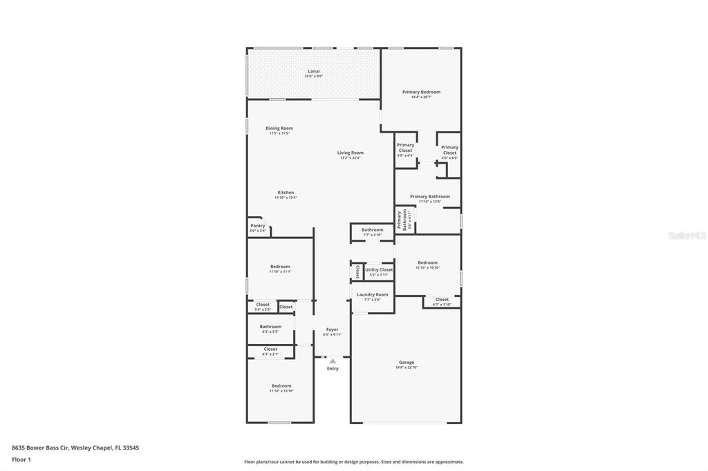 Photo of 8635 Bower Bass Circle, Wesley Chapel, FL 33545 (MLS # TB8425950)