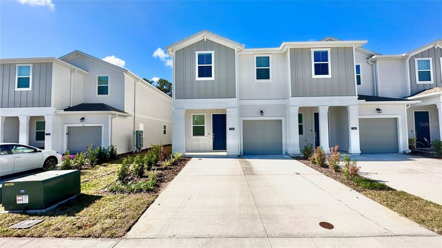 Welcome to Lake Wilson Reserve, a community of new townhomes in Kissimmee, FL. This two-story townhome features a floorplan that maximizes the use of the interior space available. The covered entry opens to a spacious flex room ideal for hosting guests, followed by an open concept main living area with a lanai for indoor-outdoor activities. Upstairs is a cozy loft to add shared living space, two secondary bedrooms and a serene owner’s suite complete with a large walk-in closet. Residents are only 10 minutes from Walt Disney World, as well as a short drive to Orlando’s other world-class theme parks. The community is for great schools to offer family-friendly living. An onsite playground, scenic multi-use trails and open green spaces wind throughout the community for recreational fun. Pest control is not included in rent.