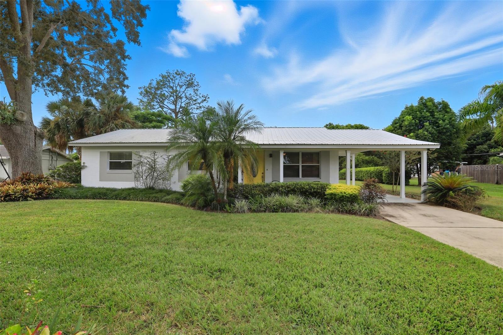 Welcome to 182 Lakeside Dr. in Sanford, FL—a move-in ready home that radiates charm and comfort. With 1,050 sq. ft. of thoughtfully designed space, this 2-bedroom, 1-bath residence features easy-care tile floors, a bright Florida room for year-round enjoyment, and a modern kitchen with stainless steel appliances. Every corner of this home feels welcoming, making it the perfect place to settle in and create lasting family memories.
A standout feature is the separate, fully functional two-story outbuilding (approx. 968 sq. ft.). Complete with electricity, it offers endless flexibility—whether as a hobby workshop, play space, home office, or simply a quiet retreat tucked away from the main house.
Set on a spacious .28-acre lot with mature landscaping, the property provides room to play, garden, or relax outdoors. Located in a friendly neighborhood just minutes from Orlando’s biggest attractions—including Disney and Universal—you’ll also enjoy nearby parks, the Sanford RiverWalk, the Central Florida Zoo, and the vibrant Historic Downtown Sanford.
Charming, comfortable, and ready for its next chapter—182 Lakeside Dr. offers a true place to call home.