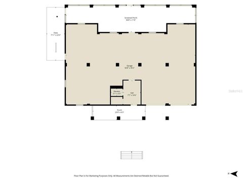 Tiny photo for 5 Palm Drive, Yankeetown, FL 34498 (MLS # TB8449771)