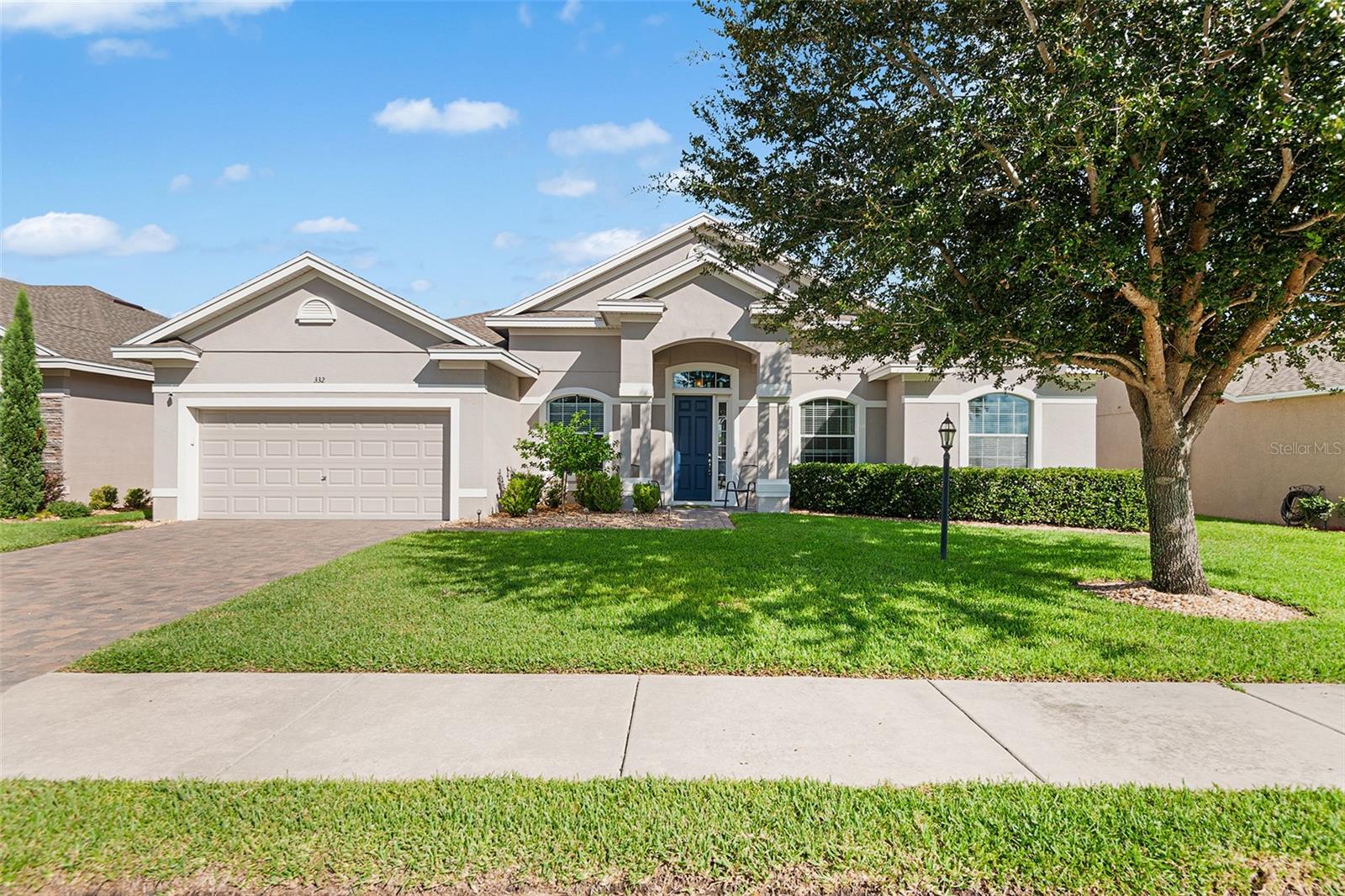 Spacious & Stylish in a Lake Mariana Lakefront Gated Community!
This beautifully designed 4-bedroom, 3-bath home offers a triple split floor plan and an abundance of natural light, making it as functional as it is inviting. From the moment you step into the high-ceiling foyer, you’ll be greeted by a dedicated office and formal dining room, both perfect for work or entertaining. The home opens into a huge great room that seamlessly connects to the kitchen—the true heart of the home—featuring stone countertops, high-end cabinetry, stainless steel appliances, and a cozy eat-in bay window nook overlooking the fenced backyard. The primary suite is a private luxury retreat with tray ceilings, an oversized walk-in closet, and a spa-like bath with a walk-in shower, garden tub, and dual sinks. Two additional bedrooms share a full bath, while the fourth bedroom has its own en suite bath with a walk-in shower—ideal for guests or multi-generational living. Practical spaces like the large laundry/mud room and bonus drop zone keep everything organized. Outside, enjoy the screened lanai and vinyl privacy fencing backed by a community easement for extra privacy.
In this gated community, every detail is thoughtfully planned—from security cameras and street lanterns to pavered driveways, sidewalks, and plenty of open green space. Amenities include a playground, basketball court, and a boardwalk leading to a covered community dock and fishing pier with seating—just steps from the home on beautiful Lake Mariana.This home blends elegance, comfort, and community living—schedule your private tour today!