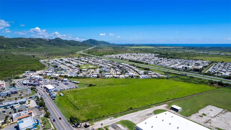 Prime 14 Acres Urban Development Land
PR-153, km 7.0  Santa Isabel, Puerto Rico
14 Acres

Strategically located along Santa Isabel’s most established commercial corridor, this institutional-scale parcel offers direct access from PR-52 Highway and frontage from PR-153 road, situated directly across from a high-traffic Walmart Supercenter. The surrounding area is fully built out and anchored by national retailers, restaurants, entertainment venues, and essential services, creating a dynamic commercial setting with consistent daily traffic flow.
The property is classified as Urban Land – Development Area, earmarked for intensive development, including residential, commercial, industrial or mixed-use infrastructure. 

Key Highlights
• Prime arterial frontage offering high visibility and exposure
• Located within a well-established commercial corridor
• Urban zoning designation within a designated development area
• Site size is ideal for phased development or a master-planned project
• Strip retail or service-oriented commercial center
• Mixed-use development with residential over retail
• Multifamily residential project (for sale or rental)
• Last-mile logistics or distribution facility
• Regional e-commerce or fulfillment operations

The location supports uses requiring accessibility, visibility, and proximity to consumers, while the scale allows for efficient capital deployment and phased absorption.
For additional information, due diligence materials, or to schedule a site visit, please call now,