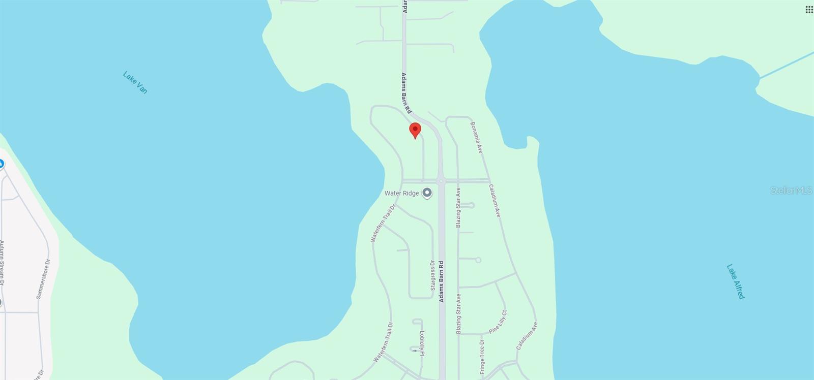 WATER RIDGE SUB - Land