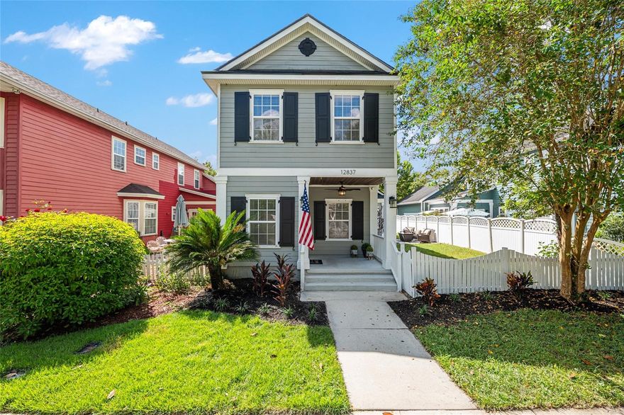 Welcome to TOWN OF TIOGA, where CLASSIC CHARM meets MODERN CONVENIENCE. This move-in ready, maintenance-free 3-bedroom, 2.5-bath home shines with a BRAND-NEW ROOF,  fresh landscaping, new front door, and STYLISH UPDATES inside.Step into the welcoming foyer with a CUSTOM-BUILT DROP STATION perfect for keeping everyday essentials organized. As you enter, you’re greeted by a spacious room that can serve as a large family gathering space or formal living and dining room. The UPDATED KITCHEN opens seamlessly to a versatile area for family dining or a cozy sitting room with FIREPLACE and dinette nook. Beyond the kitchen, the sunroom/den with barn door offers flexible living—ideal as a private office, playroom, or additional guest room. The interior is FLOODED WITH NATURAL LIGHT from ample windows, and the powder room has been completely updated with custom wall features and paint.RECENT IMPROVEMENTS include updated flooring, lighting, trim, bathrooms, fresh interior paint, and new appliances. For added peace of mind, the home also offers a newer HVAC and water heater.Enjoy Tioga’s resort-style amenities—pool & clubhouse, tennis, pickleball, basketball, shaded playgrounds, trails, and community events—all just a golf cart ride away at Tioga Town Center with dining, coffee, and fitness. Bright, updated, and flexible, this home delivers modern comfort and the lifestyle buyers love in Town of Tioga.