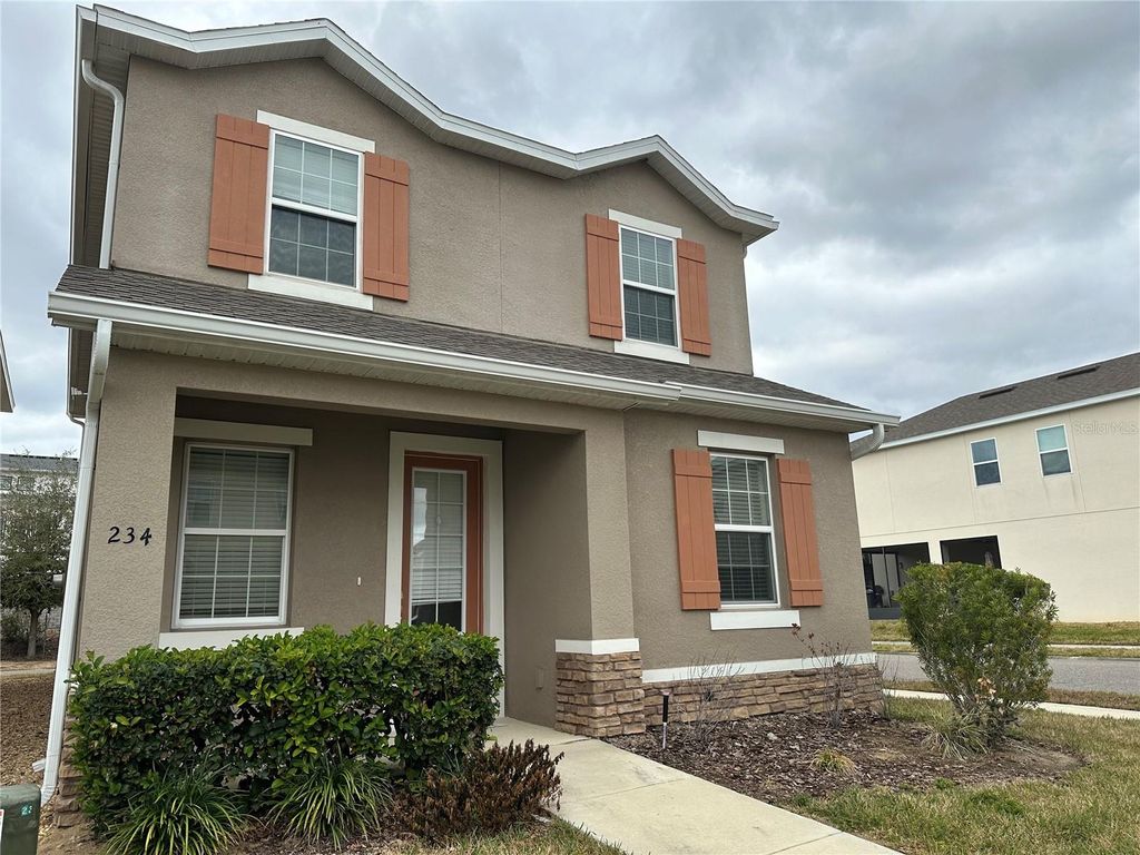 Photo of 234 Bella Preswick Boulevard, Davenport, FL 33837 (MLS # O6382599)