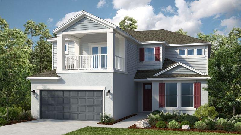 Under Construction. New Construction - August Completion! Built by Taylor Morrison, America's Most Trusted Homebuilder. Welcome to the Barbados at 8550 Big Dipper Drive in Cassia at Skye Ranch, a beautifully designed new home with thoughtful details throughout. Elegant archways highlight the formal gathering and dining areas, while a private study and a secondary bedroom with a full bath sit just off the foyer. The spacious kitchen shines with ample cabinetry, a double-door pantry, and a large island overlooking the casual dining area with a charming bay window. Sliding glass doors open to a covered lanai, perfect for outdoor living. Upstairs, a game room anchors three secondary bedrooms, one with a private bath. The primary suite offers a private balcony, spa-like bath, and an expansive walk-in closet. Additional Highlight Include: Gourmet kitchen, downstairs bedroom and full bathroom, study in place of flex, shower at downstairs bath, shower at upstairs secondary bath, tray ceilings at study, primary suite and game room, pocket sliding glass doors to lanai, and 8' interior doors. Photos are for representative purposes only. MLS#A4645865