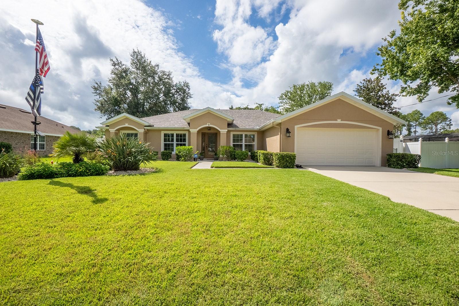 This beautifully maintained 2016 modified Seagate Willow home plan boasts numerous upgrades. All countertops are granite! Say goodbye to carpet—the floors were replaced with luxury vinyl plank flooring in December 2024. In 2017, the epoxy garage floor, vinyl fencing, gutters, and downspouts were added. A half bath (accessable from pool area), built during construction, serves as a convenient pool bath for the stunning Waldhauer & Sons pool installed in 2016. The pool includes a spa, pavers, LED lighting, propane heat and a baby fence, holding approximately 10,000 gallons and ranging from 3.6 to 5 feet deep. For extra privacy the back yard is complete with vinyl fencing. The brand-new roof in June 2025, featuries upgraded Owens Corning shingles and peel-and-stick underlayment and comes with a transferable warranty, while an Energy Shield Attic blanket helps cut energy costs. Need four bedrooms? You've got it. The 4th bedroom is currently used as an office. The main suite offers two walk-in closets, walk in shower and 2 sinks. Designed with care, this home also includes a one-year AHS home warranty. Why wait for new construction? You have it all right here.