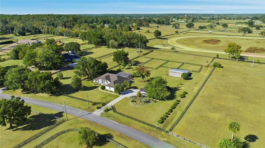 Premier Equestrian Rental – Minutes to
WEC | 4BR Home + New European Stalls on
3+ Acres
Available for season or annual lease.
Located just 10–12 minutes to the World Equestrian Center and 17 minutes to HITS, this
turnkey equestrian property offers the perfect blend of luxury living, quality horse facilities, and
peaceful Florida countryside.

?? The Home
A beautifully maintained 4 bedroom / 2 bathroom residence, ideal for families, riders, or
professionals.
Features include:
? Spacious open-plan living with modern furnishings
? Newly remodeled master suite with whirlpool tub
? Fully equipped chef’s kitchen + walk-in pantry
? Double garage with electric opener
? Full laundry room with newer appliances
? Large covered lanai with grill &amp; outdoor seating — perfect for Florida evenings
The home is bright, comfortable, and move-in ready.

?? The Equestrian Facilities
Designed for serious riders and competitors, the horse amenities are exceptional:
? Four brand-new 12x12 European-style stalls
? All stalls fully rubber-matted and equipped with fans
? Two wash/grooming bays
? Large tack/storage area
? Four newly fenced post-and-rail paddocks
? Expansive fenced riding area with jumps included
? 3+ acres of beautiful land with miles of off-road riding trails directly accessible
? Air-conditioned storage shed perfect for a tack room or secure equipment storage

A fantastic setup for competition horses, training, or seasonal show stabling.
Property &amp; Location
? Fully fenced acreage
? Dog-friendly: up to 2 well-behaved dogs under 80 lbs
? Quiet, idyllic neighborhood known for riding trails
? One of the best-located equestrian rentals near WEC

? The Best of Ocala Horse Country
With world-class facilities at your doorstep and a peaceful rural setting, this property offers
unbeatable convenience and quality for riders, trainers, and show families.
Long Term and Short Term leases considered. Will consider renting just the home for $3999