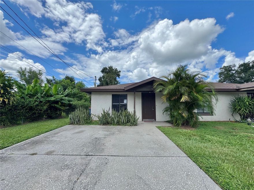 NICE, CLEAN AND READY TO MOVE IN, THIS LARGE DUPLEX FEATURES; PAINTED INTERIOR, 2 LARGE BEDROOMS WITH NICE CLOSETS AND CEILING FANS AND ONE BATHROOM WITH CERAMIC TILE SHOWER. OPEN KITCHEN WITH NEW REFRIGERATOR WITH LARGE PANTRY WITH ACCESS TO LIVING ROOM WITH VINLY PLANK FLOORING AND CERAMIC TITLE FLOORING (NO CARPET) THRU OUT & CEILING FANS AND UTILITY ROOM OFF MASTER BEDROOM WITH WASHER DRYER HOOK UP AND STORAGE AREA, NICE REAR YARD AND MORE. RENT INCLUDES LAWN CARE. NO PETS PLEASE