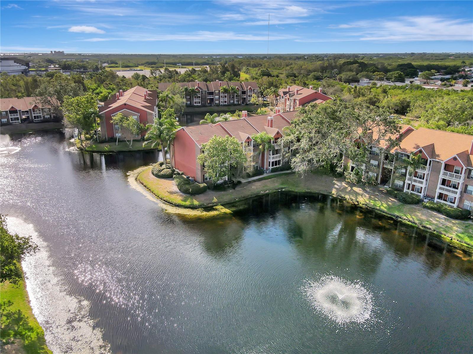 Under contract-accepting backup offers. New Price! Now Vacant! Ready to Close!!! Waterview!!! Welcome to VANTAGE POINT CONDOMINIUMS! You will love this location with easy access to Downtown Tampa or Downtown St. Pete! This is 1/1 fully upgraded with maple kitchen cabinets, stainless steel appliances, washer and dryer included, laminate floors throughout, tile in kitchen and bathroom located on 1st floor with balcony/storage room and view of pond and fountain! At Vantage Point you can enjoy 32 Acres of Gated Community, Preserve Areas, Nature Landscaping, Tranquil Lakes, amenities with over-sized Pool, Clubhouse Catering Kitchen, Business Center, Conference Room, free Wi-Fi, Fitness Center, two Lighted Tennis Courts, Grilling Station and Picnic Area, Car Wash. This Community is centrally located, just minutes away from Downtown St. Pete, Downtown Tampa, via I-275 or Gandy Bridge, and Pinellas Beaches. Enjoy the FLORIDA life TODAY! Live where work and play are all close by! Schedule your private tour now!!! GREAT INCOME PROPERTY, 2ND HOME OR PRIMARY RESIDENCE!!! Thank You!!