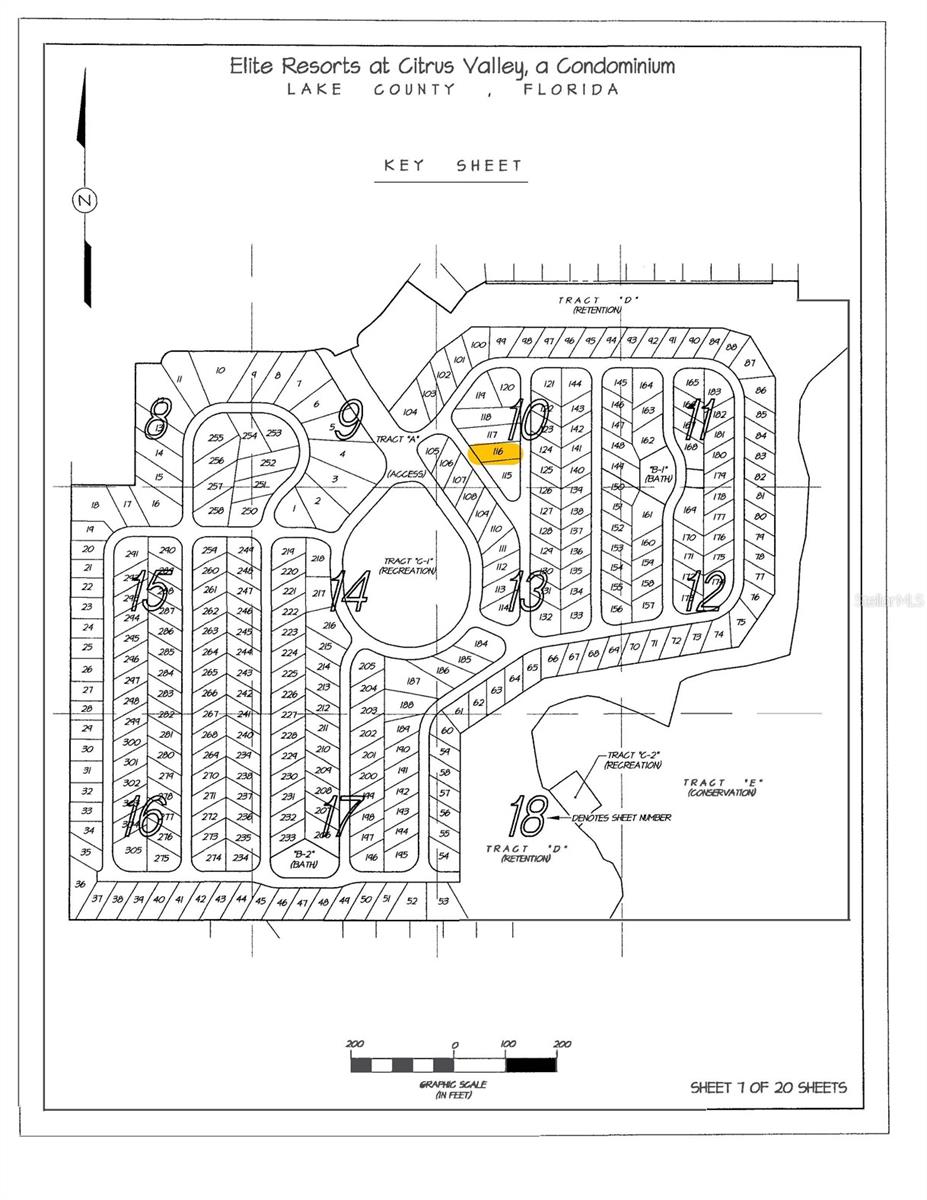 ELITE RESORTS AT CITRUS VALLEY CONDO UNIT 19 - Land