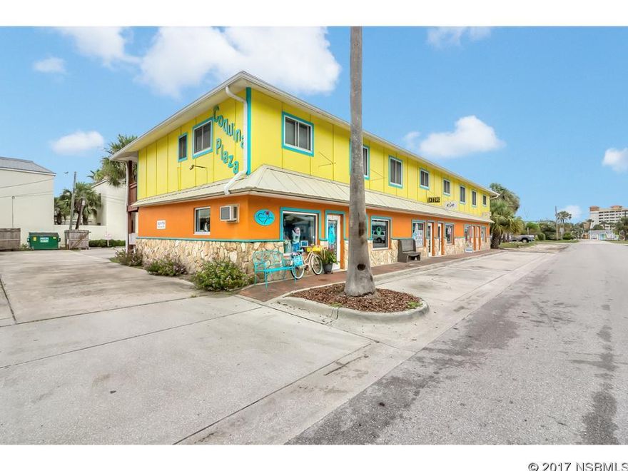 Fantastic Beachside Location! Are you looking for a beautifully updated condo in easy walking distance to the ocean and the many restaurants on Flagler Ave? No car needed here, but there is private parking right behind the condo building. Great layout in this 2nd floor condo, with a spacious living and dining area with beautiful engineered hardwood floors with two-tone inlays. Modern kitchen with light wood cabinets, granite counter tops with breakfast bar and stainless steel appliances. Two bedrooms with the same gorgeous wood flooring and a full bath with tiled tub, pedestal sink and sun tunnel. Stackable washer & dryer, double pane windows, ceiling fans in all rooms. New AC system 2015, low maintenance fees. This sunny condo is perfect for fun weekend getaways! All measurements approximate. ;Water: City