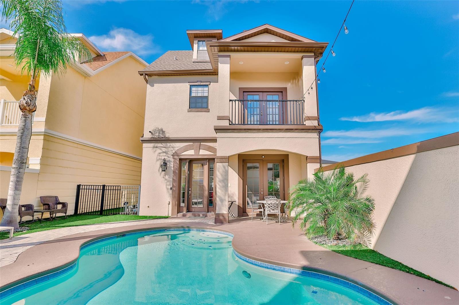 Welcome to this stunning Single Family 3 Story Furnished Pool home! Rental is for the MAIN HOME ONLY (NO GARAGE ACCESS OR USAGE) boasts 4 bedrooms, 3/2 bathrooms, wood flooring throughout most areas of home, and a spacious 2905 sqft. Double Master. The modern kitchen, pool area, and ample living space make it ideal for entertaining guests. Located on Excitement Drive, this home offers a peaceful retreat while being close to all those important amenities. Recent updates in 2022 include a New Roof, Pool Heater, New Fencing, Kitchen remodel, exterior paint and updated bathrooms. Pets allowed with Landlord approval. No Membership. Reunion Resort is a 2,300 acre Resort and Golf Community with three championship signature golf courses, a multimillion dollar Waterpark located just a few 6 miles from Disney and other local attractions including Sunset Walk at Margaritaville and a quick 20 minutes to the Orlando International Airport. Easy access to major highways.