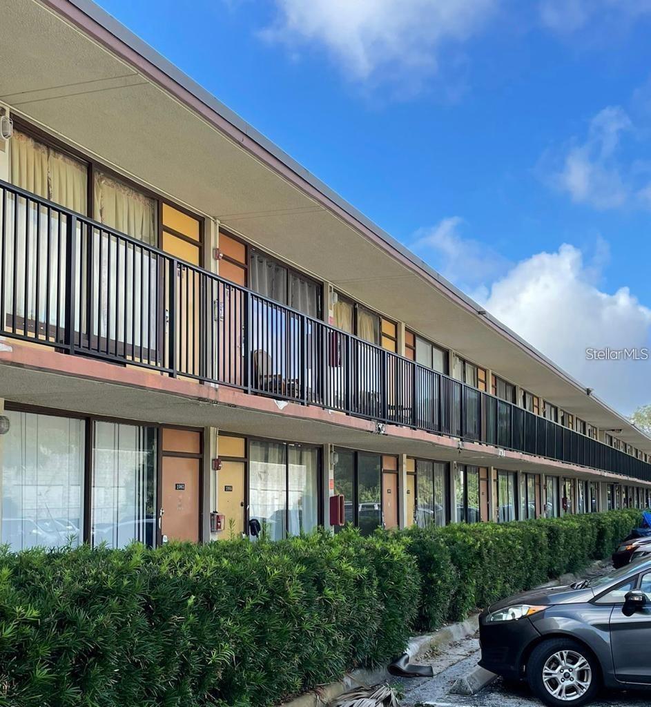 Studio apartment including Water, Electric and Cable TV. Community pool, Microwave, Refrigerator and partially furnished with bed, dresser. Heat & Air, Laundry is on site.