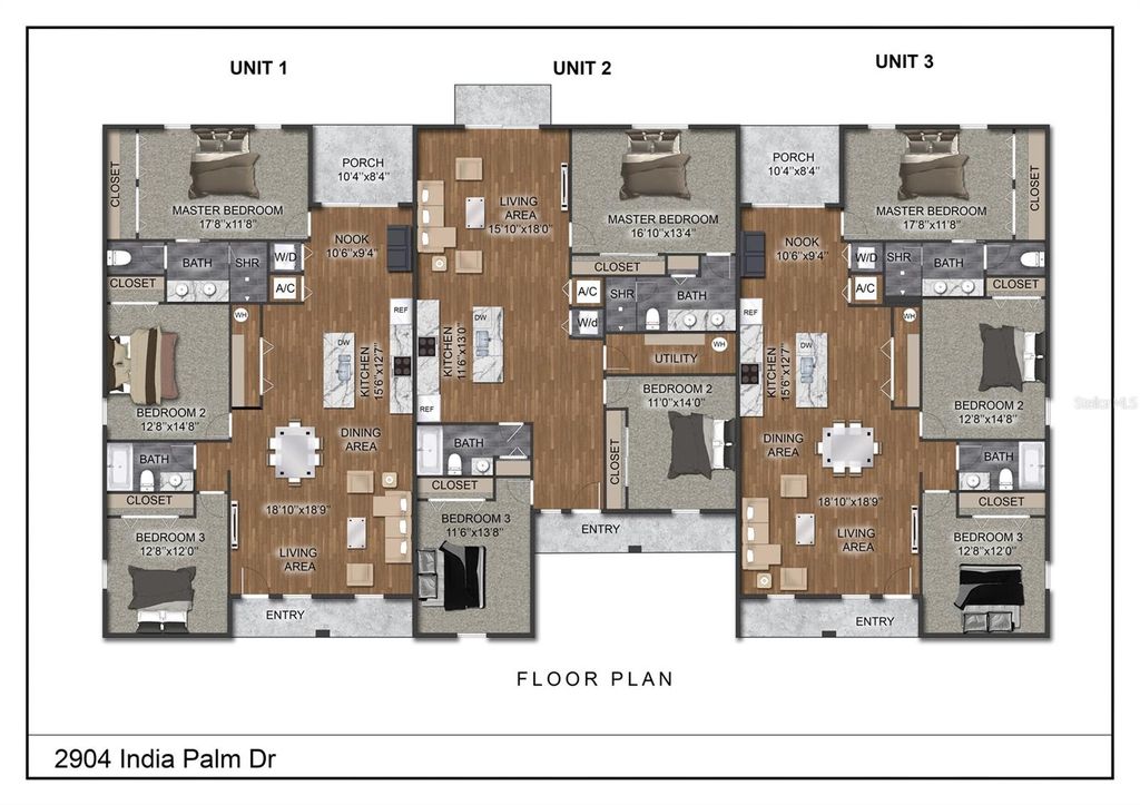 Photo of 2904 India Palm Drive, Edgewater, FL 32141 (MLS # V4947500)