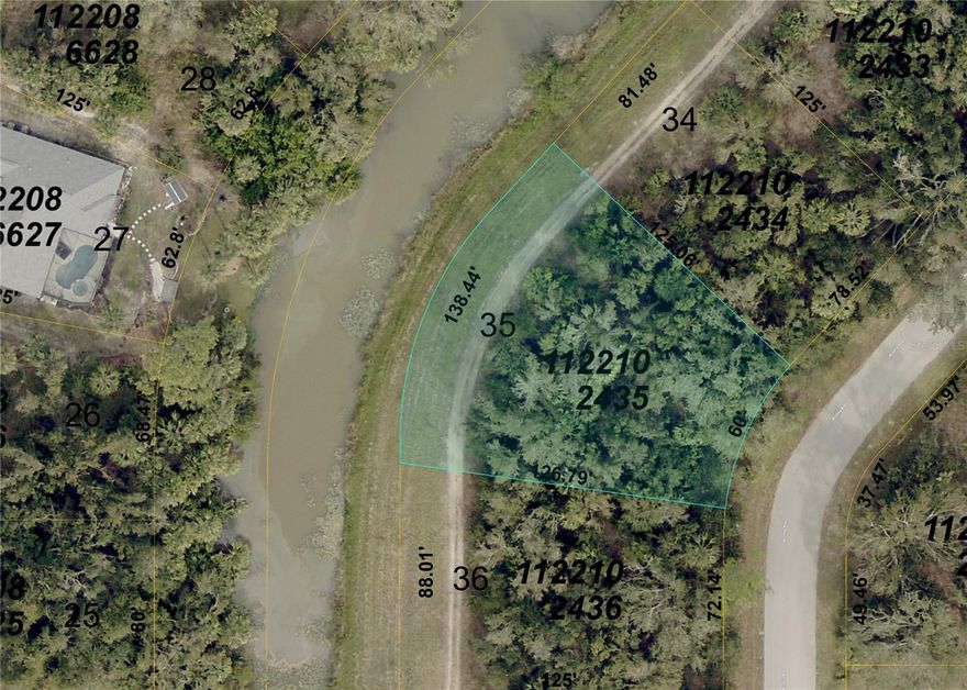 NORTH PORT - An EXCELLENT PRICE, PRIME LOCATION, & VIEWS... to a greenbelt and canal front lot (oversized),  featuring 11,605 sq. ft., with 138 ft water frontage, in a quiet & growing residential neighborhood, NO DEED RESTRICTIONS, amenities include walking distance to a water park, with easy access to schools, shopping, restaurants, I-75, US 41 (Tamiami Tr).