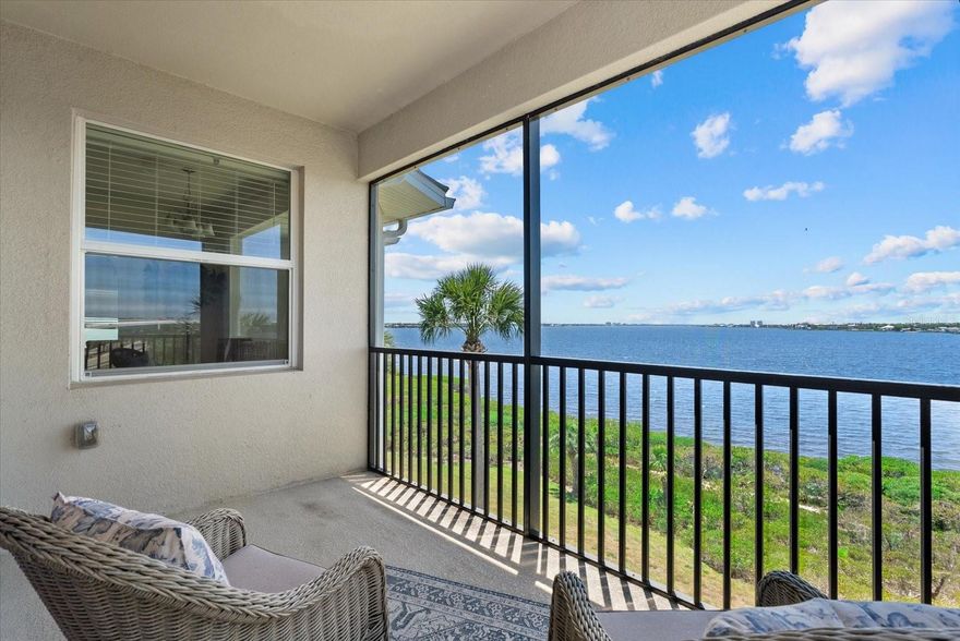 BRING YOUR BOAT! Discover waterfront elegance in Tidewater Preserve, one of the area’s most coveted boating communities. From the moment you step inside this beautifully appointed FURNISHED Birkdale model, you’ll be drawn to the wide-open views of the Manatee River and its abundant wildlife. Enjoy tranquil mornings and unforgettable sunsets from your private lanai—this is Florida waterfront living at its finest.  Tidewater Preserve is a true boater’s paradise with a private marina and boat lift access available for residents, offering direct access to the Manatee River and beyond.  

The interior is equally impressive, designed with both style and function in mind. Features include diagonal-set tile floors, crown molding, quartz countertops, 42” cabinetry, a generous island, upgraded lighting, and a designer backsplash, creating a polished yet comfortable living space. This smart home also offers modern conveniences with an integrated lock system, Ring doorbell, and programmable thermostat for added ease and peace of mind. An assigned carport and spacious private storage closet provide exceptional everyday value.

Living in Tidewater Preserve means more than just owning a home—it’s embracing a lifestyle. Residents enjoy three resort-style pools, two fitness centers, Har-Tru tennis courts, a kayak/canoe launch with storage, scenic riverfront nature trails, two clubhouses, a full-time lifestyle director, 24-hour gated security, and beautifully maintained grounds.

Built in 2019 with fully funded reserves and no CDD fees, this property also offers tremendous value with LOW CONDO FEES of $775 a month, which include cable, water, escrows, insurance, and maintenance.

This exceptional condo is the perfect blend of luxury, security, convenience, and waterfront living. Schedule your private tour today and experience the lifestyle that makes Tidewater Preserve so special.

Neighboring condo unit #405 is also available, presenting a rare opportunity to own side-by-side units.