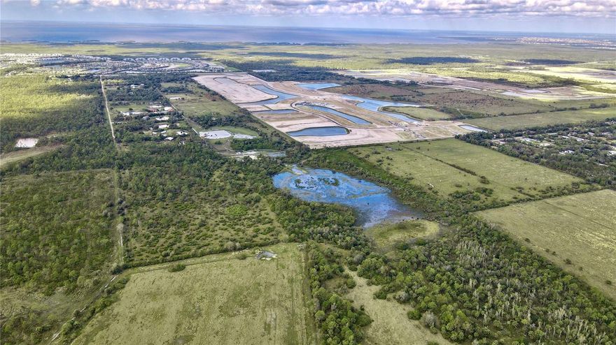 Harbor Sunsets Ranch is an 80-acre ranch situated in the Burnt Store area of Punta Gorda. The ranch consists of improved pasture, woods, and a pond.

The northern portion is mostly dry and cleared, presenting potential for development or building a home or two. In contrast, the southern half of the property is primarily wooded, which could be ideal for recreational use. Utilities will be well and septic.

The property is currently zoned AG (General Agriculture) with a future land use of Burnt Store Limited Development. The soil types include Oldsmar, Hallandale, Boca, Felda, and Pineda.

The property is located at 14266 Burnt Store Road in Punta Gorda in Charlotte County. However, access is via Green Gulf Blvd. 

It is centrally located, being only 6 minutes to US 41 and less than 10 minutes to I-75. It's also in close proximity to Cape Coral (20 minutes), downtown Punta Gorda (20 minutes), Fort Myers (30 minutes), and it's only an hour to Naples & Sarasota.