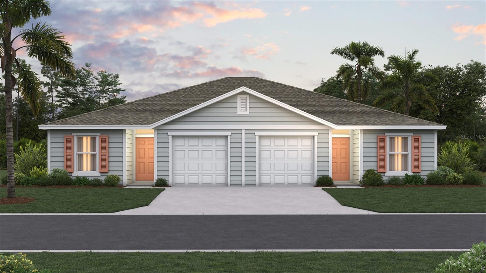 Under Construction. Embrace Flagler County living in the Palm Coast Villas, a collection of new villa homes throughout Palm Coast, Florida built by D.R. Horton. Located in established family-oriented neighborhoods with no HOA fees, the spacious Surfside floor plan is 1,198 sq ft with 3 bedrooms and 2 bathrooms. These thoughtfully designed villas feature an open concept design which helps maximize your living experience. The highlight of a new Palm Coast Villa is the state-of-the-art kitchen which include stainless finish appliances and quartz countertops. You will also find these new homes equipped with smart home technology, allowing you to easily control essential home functions and security.
Future residents can select which area of Palm Coast is best suited for their lifestyle with Palm Coast Villas built throughout various homesites in established communities. All homes are conveniently located near the Palm Coast Town Center featuring a variety of restaurants and shopping for all your daily needs. European Village is minutes away which boasts locally owned restaurants and shopping in a quaint and colorful plaza. Homeowners will love living around the corner from pristine Flagler beaches and beautiful golf courses to enjoy all year long. Don’t miss out on the opportunity to call Palm Coast Villas home. Schedule your tour today.