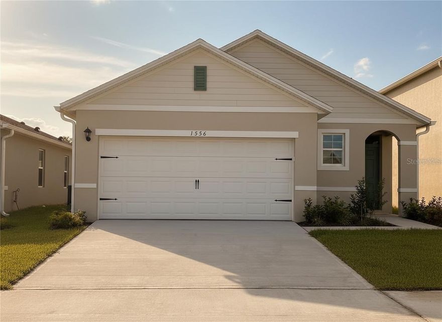 Welcome to this stunning smart home located in Kindred community. This energy-efficient 3-bedroom, 2.5-bath & 2 car Garage, offers a bright and spacious open-concept layout designed for comfort and modern living. Features a beautiful kitchen with abundant counter space, ample cabinetry, stainless steel appliances, and a convenient breakfast bar—perfect for entertaining or everyday living. Also you’ll find generously sized bedrooms and well-appointed bathrooms designed for privacy and relaxation. Additional highlights include a 2-car garage, a spacious backyard, and lawn maintenance included for added convenience and low-maintenance living. Residents of Kindred enjoy exceptional resort-style amenities, including: • Clubhouse • Resort-style pool • Fitness center • Tennis & pickleball courts • Volleyball court • Soccer field • Dog park • Multiple playgrounds & scenic nature trails Ideally located just minutes from the Florida Turnpike, shopping, dining, and top-rated schools—and less than 30 minutes from Walt Disney World—this home offers the perfect blend of lifestyle and location. This is more than a rental—it’s a lifestyle. Fast and easy approval.