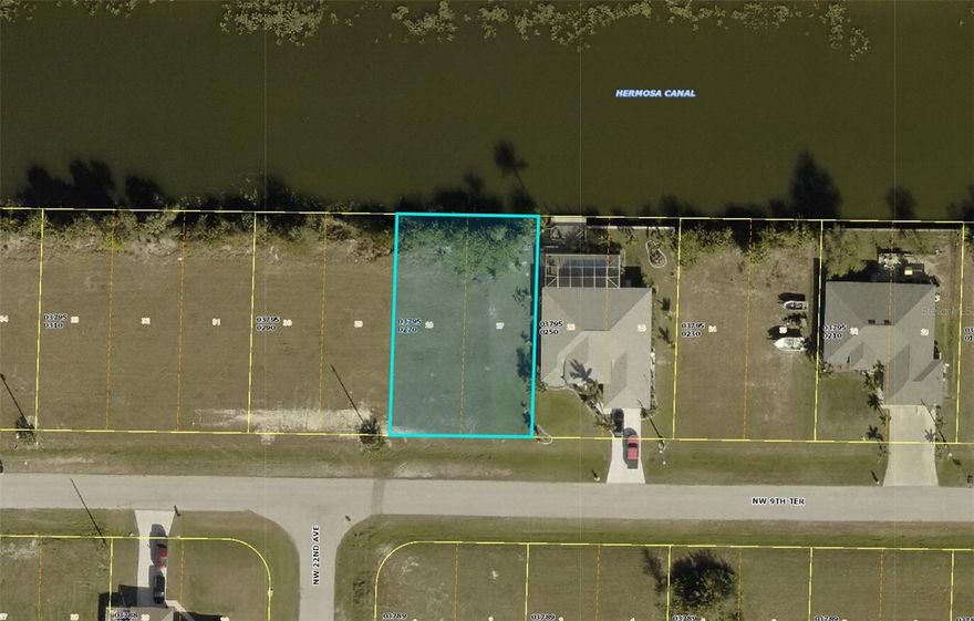Build your dream home on this waterfront lot with a wide, freshwater canal! Enjoy peaceful water views and access ideal for boating, kayaking, and fishing. This lot is conveniently located near shopping, dining, schools, and golfing, with no HOA either. Don't miss this great opportunity to own waterfront property in this rapidly-growing area of Southwest Florida!