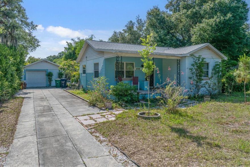 Calling all builders!! This is an amazing opportunity to buy .39 ACRES, IN THE SOUGHT AFTER NEIGHBORHOOD OF SEMINOLE HEIGHTS! It's high and dry - Flood zone X - DID NOT FLOOD IN THE LAST HURRICANE SEASON. OWNER JUST RECEIVED FORMAL DECISION FROM CITY OF TAMPA TO SPLIT PROPERTY INTO THREE BUILDABLE LOTS!  TWO LOTS WILL FACE 13TH ST, AND ONE LOT WILL FACE ELM.  THE WORK IS DONE FOR YOU!  The frontage on 13th St is 107'. The new construction across the street recently sold for $637,000! While the home is in fine shape, Property is being sold for land value. Drive by, walk the property and submit your offers today!