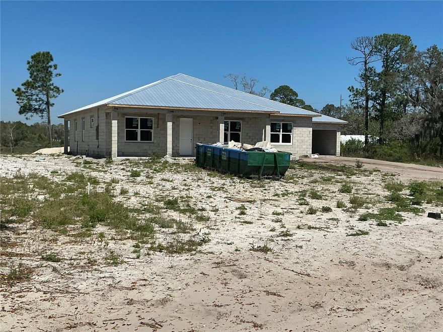 Under Construction. Under construction compete date is may 4 bedroom 3 bath 3 car garage on a 1.5 arce lot picture are from existing model that can be viewed the new buyer may have choices of color and maybe countertops