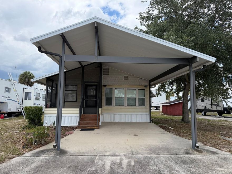 Forget about monthly lot leases—here, you own the land outright! HOA dues are currently only $210 for the entire year. This well-maintained
1-bedroom, 2-full bathroom home at 85 Iron Ln is ready for its next owner. This home is built for low-maintenance living and peace of mind. Inside, you’ll find well-kept hard floors throughout, creating a clean, modern feel and making upkeep a breeze.
Strategically located between Orlando and Tampa, this property puts you in the driver’s seat of
Florida’s best attractions, being just minutes away from the charm of Winter Haven and the
world-class fun of Legoland Florida. This property is perfectly positioned for those seeking the ultimate Central Florida hub.