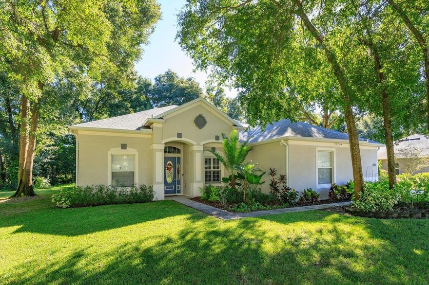 IMPECCABLY MAINTAINED EXECUTIVE POOL HOME on .81 Acre lot…FRESHLY REMODELED…Private and Serene landscaped views on CUL-DE-SAC! Welcome to this Fabulous 4-BEDROOM + PRIVATE OFFICE/STUDY, 3-BATH, 3-CAR GARAGE, POOL HOME in the GATED COMMUNITY of Markham Forest. 
This home showcases a desirable TRI-SPLIT OPEN FLOOR PLAN w/EXPANSIVE LIVING SPACES, HIGH CEILINGS & SLIDING GLASS DOORS that flood the home with NATURAL LIGHT. The layout offers a GUEST BEDROOM and PRIVATE FULL BATHROOM off of the family room- perfect for an IN-LAW SUITE plus a SEPARATE OFFICE/STUDY (with a closet) that could be a 5th BEDROOM. As you enter the home, you’ll be greeted with a stunning formal area that is great for entertaining or having those holiday dinners and being able to seat everyone together! Elegant, high quality LUXURY VINYL FLOORING runs throughout the main living areas, NEWER CARPET in bedrooms, and NEW DESIGNER LIGHT FIXTURES/CEILING FANS/LED RECESSED LIGHTS, enhancing both style and function. Highlights of this home include a WOOD-BURNING FIREPLACE w/decorative mantel, GOURMET KITCHEN 42” inch cabinets, GRANITE COUNTERS, AMPLE COUNTER SPACE, STAINLESS-STEEL APPLIANCES, Electric Cooktop Stove-Convection Oven & Built-In Microwave- perfect for the home chef! Indulge in relaxation with a PRIMARY SUITE RETREAT boasting a DOUBLE TRAY CEILING, SLIDERS leading to pool area, DUAL WALK-IN CLOSETS & a BRAND NEW REMODELED LUXURIOUS BATHROOM which includes a LARGE SHOWER, SEPARATE SOAKING TUB, GORGEOUS PREMIUM GLAZED DOUBLE VANITIES & SOLID SURFACE COUNTERS.   
Step outside to your PRIVATE BACKYARD OASIS with a spacious SCREENED HEATED POOL, 25 x 10 COVERED LANAI, privacy blinds and a POOL ACCESSIBLE BATH surrounded by LUSH, MATURE TREES & LANDSCAPING.  The OVERSIZED BACK & SIDE YARDS provide plenty of space for outdoor play, entertaining, and BBQ’s. You’ll also enjoy upgraded features to enhance your living – NEW RAIN GUTTERS, NEW ENERGY-EFFICIENT AC LENNOX 21-SEER, RING Doorbell, WATER SOFTENER SYSTEM, AUTOMATIC SPRINKLER SYSTEM W/SMART  Technology & a Large Finished ATTIC for extra storage. 
PERFECT LOCATION in the Markham Woods neighborhood offering peaceful & secluded surroundings, yet convenient to the vibrant downtowns of SANFORD, HEATHROW AND LAKE MARY. You’ll be just around the corner from WALKING/BIKING TRAILS, amazing PARKS, SHOPPING and FABULOUS RESTAURANTS. WEKIVA RIVER & Preserve State Park and Katie’s Landing is just a short 2.5 miles away.  Excellent SEMINOLE COUNTY SCHOOLS. Commuting is made easy w/CONVENIENT ACCESS & ONLY MINUTES to 417/429 Expressways, I-4 and SANFORD ORLANDO INTL AIRPORT. Less than an hour drive to New Smyrna Beach. Nestled inside the gates of MARKHAM FOREST, this quaint community consists of 42 homes featuring a park, playground with most homes on average of ½-acre+ lots. THIS IS A RARE  OPPORTUNITY to own a home that combines LUXURY, COMFORT, and CONVENIENCE. The furniture has the option to stay w/home for negotiated purchased. Schedule your private tour today! 
Quality Updates include:  Roof (2020), Water Heater (2020), Lennox–3.5 ton 21-Seer HVAC (2023), Interior Paint (2023), New Light Fixtures/Ceiling Fans (2023), K-Style Gutters Full Perimeter of House (2023), New Sod/Landscape (2023), Exterior Chimney Stucco Enhancement (2024), Bedroom Carpet (2023 ), Pool Resurface & Re-Tile, New Pool Filter & LED Light w/multicolor options, 1-1/2hp variable Speed Pump (2023), Pool Heater (2019 ).