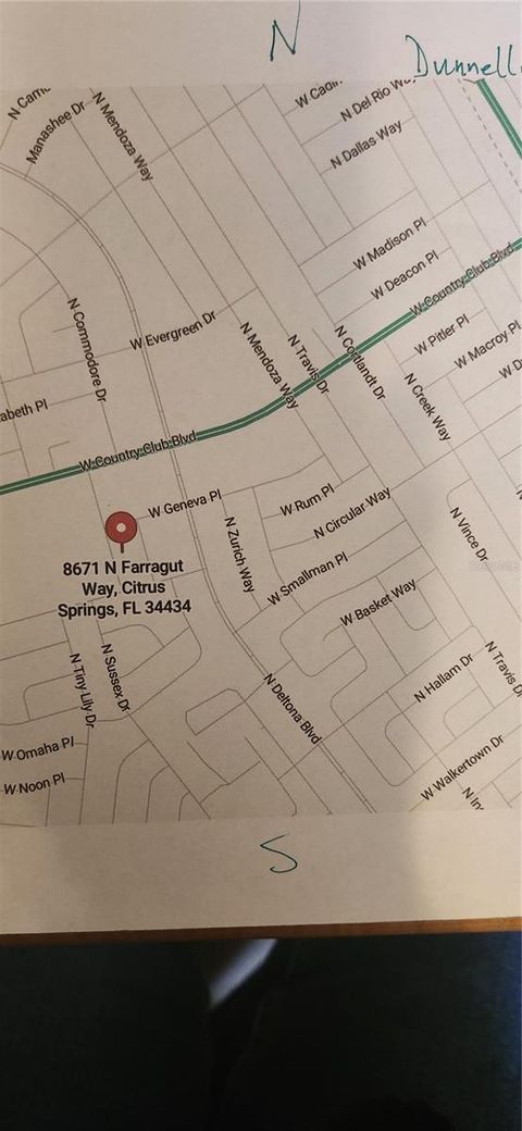 8671 N FARRAGUT WAY CITRUS SPRINGS FL 34434