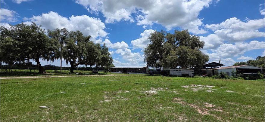 Two Parcels, totaling 11.48 acres fenced for livestock. 1984 DW mobilehome, Remodel has been started and needs completion. 36x60 horse barn that needs some TLC. another 30x36 pole barn with stall and tackroom.