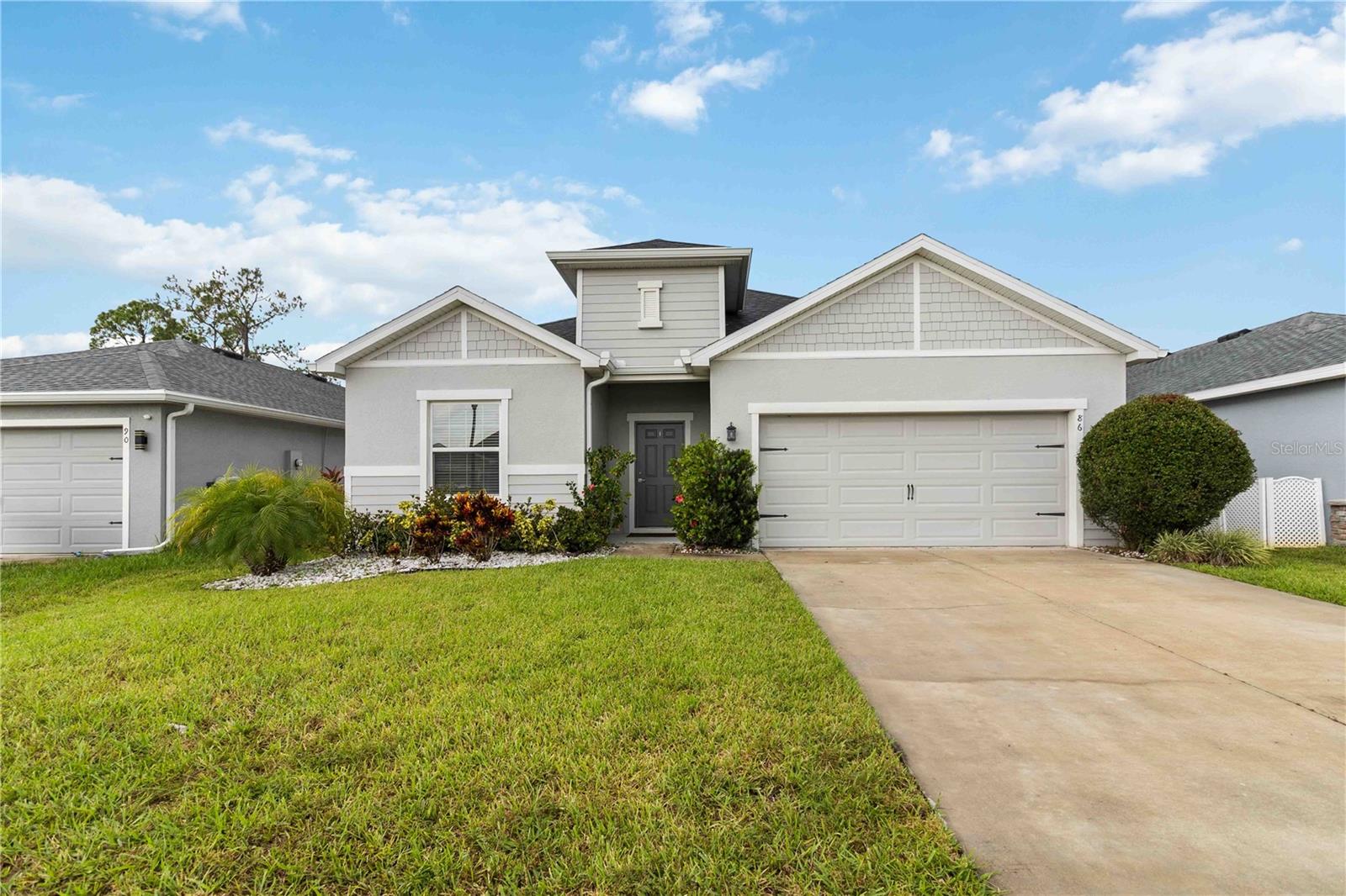 Stunning Highland Homes move-in ready and available now! Lawn Care INCLUDED with Rent! This 3 year old home offers 2,020 sq. ft. of one-story living space with 4 bedrooms, 2.5 baths, and a 2-car garage. Located in a desirable St. Cloud community, zoned for AMAZING SCHOOLS and just minutes from Lake Nona!! Step inside to an open-concept floor plan designed for modern living. The gourmet kitchen features shaker cabinets, granite countertops, Samsung stainless steel appliances, a walk-in pantry, and a spacious counter-height island overlooking the dining café and gathering room. The owner’s suite is GINORMOUSE, a true retreat with a walk-in closet and en-suite bath complete with dual vanities, a tiled shower, spa tub, and closeted toilet. Bedrooms 3 and 4 enjoy a convenient Jack-and-Jill bath with an enclosed tub and toilet. A separate half bath makes entertaining easy. Stylish finishes include luxury wood vinyl plank flooring in the main living areas, baths, and laundry room, plus stain-resistant carpet in bedrooms. Enjoy Florida living outdoors with your covered lanai and beautifully landscaped yard that will be maintained YEAR ROUND; included WITH Rent! This home stands out for its premium upgrades, professional landscaping service, and unbeatable condition!! Schedule your showing today and make this exceptional Shelby model your next home.
