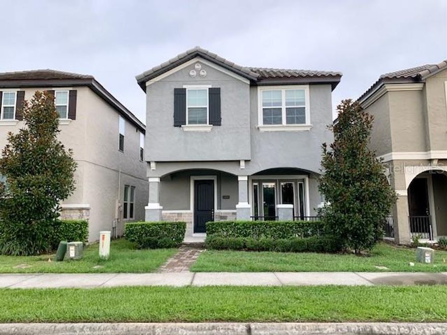 Beautiful Two-Story Home featuring 3 bedrooms, 2.5 baths. Spacious living, dining, and kitchen area. The loft and all bedrooms are located on the 2nd floor. The house offers stainless steel appliances.  The laundry room is located on the 2nd floor as well. 1st floor all laminate and tile flooring, and new carpet on stairs, and new laminate flooring on 2nd floor. Home is approximately 2082 sq. Ft.