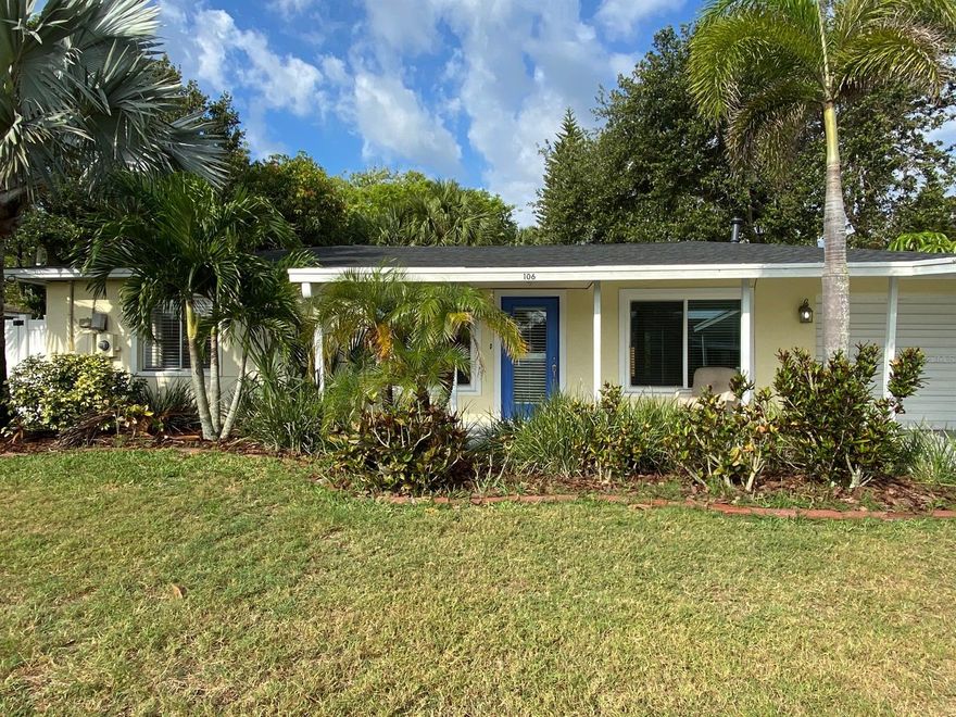 This is a beautiful 2 bedroom 1 bath pool home located off the North Causeway in Buena Vista Shores neighborhood. You are within walking distance to Flagler Ave where you can go to the beach, shop, go to restaurants, and enjoy NSB night life and life style! Enjoy the fenced in backyard with a large paver back patio and in-ground swimming pool! Also there is plenty of room to store a boat in the backyard since the fence has a dual gate. This home has a great open floor plan, terrazzo floors, and an updated kitchen. Come check out this great rental today! Minimum of a year lease.