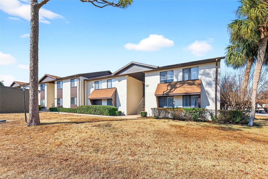 Welcome to 550 Fairways Drive, Unit A — a quiet, safe, and convenient residence located within a desirable 55+ community in Ocala.
This ground-floor, 2-bedroom, 2-bathroom unit offers effortless living with no stairs to navigate, making daily routines and grocery trips simple and stress-free.

The thoughtfully designed layout provides comfortable living spaces and privacy, ideal for both relaxation and hosting guests. Enjoy the added benefit of a community pool just a short walk from the unit, perfect for leisure and socializing without ever needing to drive.

Set in a peaceful neighborhood while remaining close to shopping, dining, medical facilities, and major roadways, this home delivers the perfect balance of tranquility and convenience. An excellent opportunity for those seeking low-maintenance living in a well-maintained, age-restricted community.