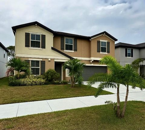 Photo of 12957 Wildflower Meadow Drive, Riverview, FL 33579 (MLS # TB8477666)