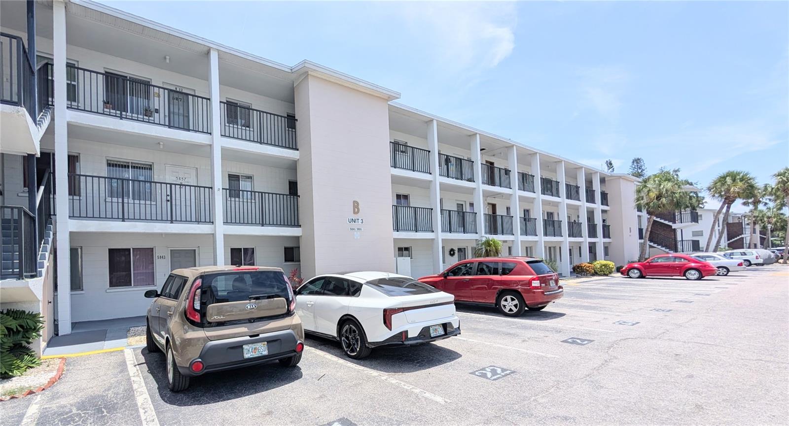 Charming second floor condo at the end of a quiet street. This two-bedroom home comes turnkey furnished and includes a washer, dryer a sofa sleeper for your guests. The HVAC and Water Heater were both installed in 2021 so there should be no major repairs for quite a few years. This unit has been lovingly maintained and is ready for it's new owners. The Third Bayshore Condominiums is a very active 55+ Community that is centrally located to the beaches, both Downtown Bradenton and Sarasota, where you will find plenty of fun activities, museums, theaters and restaurants for your enjoyment. This is the perfect home for the Winter Resident escaping those harsh winters or the full-time resident looking for a great place to call home.