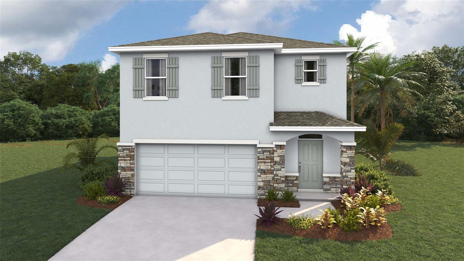 Under Construction. Welcome to the epitome of modern living in this two-story, 5-bedroom home with an open-concept downstairs. The ground floor seamlessly integrates the living, dining, and kitchen areas creating a spacious and inviting atmosphere. The primary bedroom is located upstairs, with an ensuite bathroom and walk-in closets. The kitchen is well-equipped with a stainless-steel range, microwave, built-in dishwashe. The laundry room has a washer and dryer hook up. This home offers a perfect blend of shared living spaces and private retreats. Welcome home to a perfect synthesis of style and practicality. Pictures, photographs, colors, features, and sizes are for illustration purposes only and will vary from the homes as built. Home and community information including pricing, included features, terms, availability and amenities are subject to change and prior sale at any time without notice or obligation. CRC057592.