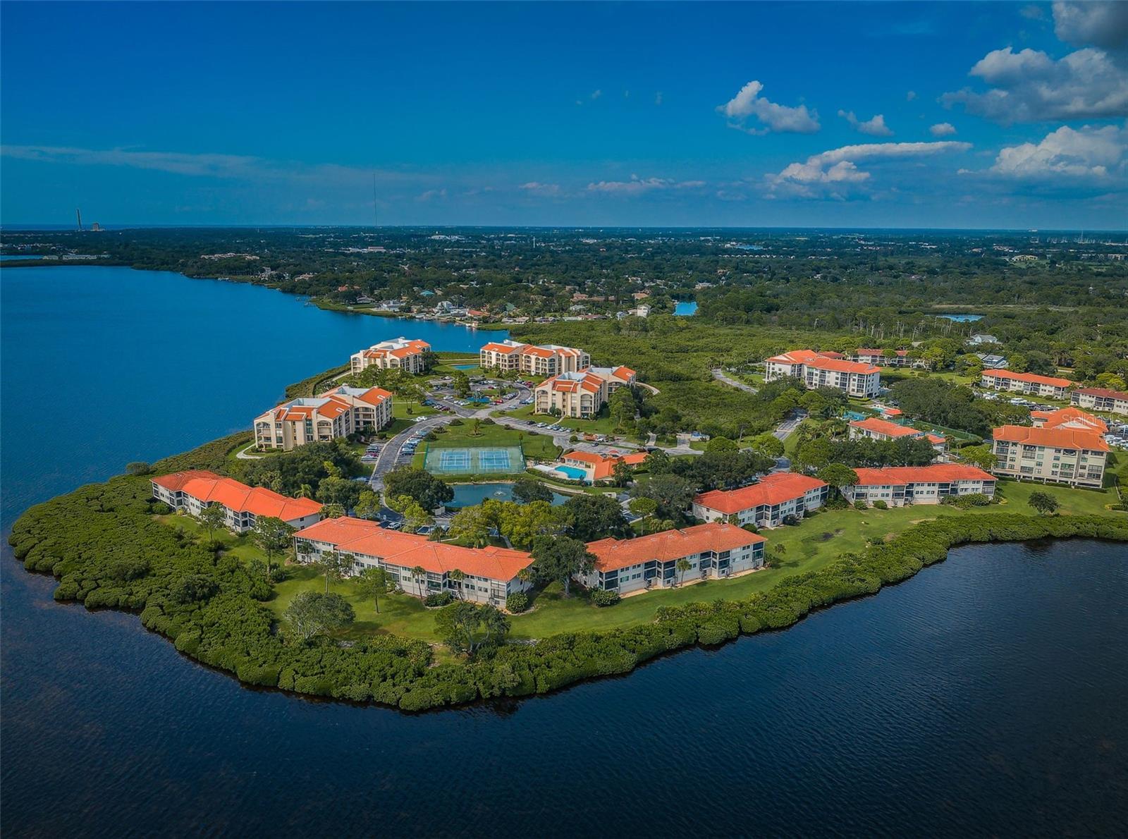 Condo on the water fully furnished and available from 11/1/2025 thru 04/30/2026. Waterfront resort style community with marina, access to mangroves and a channel out to Gulf. Bring your kayak or your power boat. 2 heated pools, heated spa, fitness center, tennis courts, pickleball courts, putting green, cable included. Very active community with social events and fitness classes. Comfortable unit is well furnished and has a Western/Southern view. Boat slips can be rented when available. Close to Palm Harbor, Tarpon Springs, Dunedin, Honeymoon Island, Caladesi Island. 4-6 month rental available.