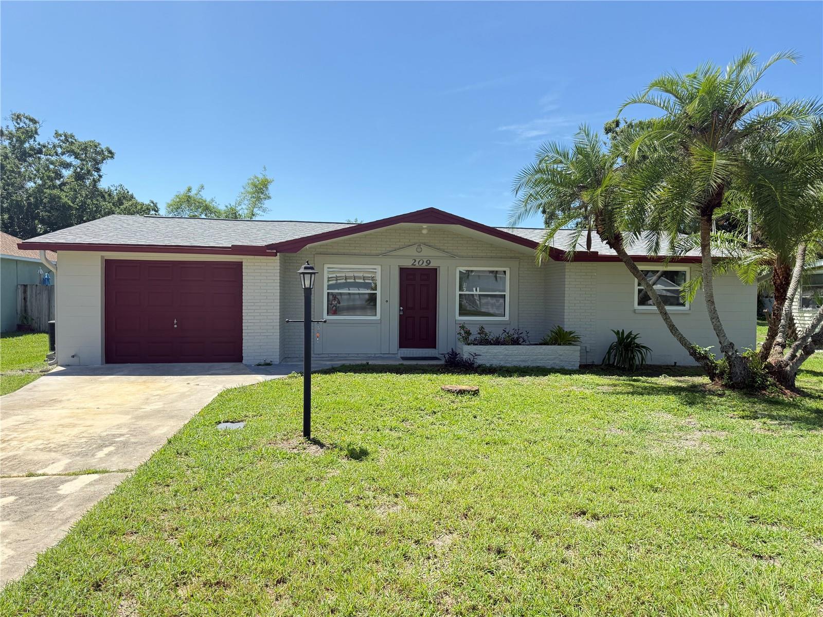 Welcome to your newly renovated retreat in the heart of Oldsmar! This beautifully remodeled 2-bedroom, 2-bathroom home offers the perfect blend of modern comfort and ideal location. Step inside to find brand-new vinyl wood flooring throughout, creating a fresh and stylish living space. The home features a spacious living room, a dedicated dining area, and a large den — perfect for a home office, playroom, or additional lounge space.
Each bedroom includes large closets for ample storage, and both full bathrooms have been tastefully updated with contemporary finishes. Enjoy peace of mind knowing this home remained high and dry during last year’s storms thanks to its elevated lot.
Out back, you’ll find a generously sized yard with a storage shed and plenty of space to relax or entertain. A washer and dryer are also included for your convenience.
Located just minutes from R.E. Olds Park, Tampa International Airport, beautiful west coast beaches, and all the shopping, dining, and entertainment Tampa Bay has to offer. This central location is hard to beat!
Don’t miss your chance to live in this turnkey gem — schedule a showing today!